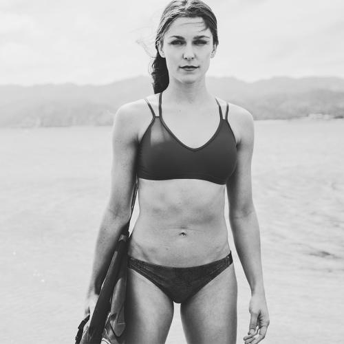 ZALE BIKINI TOP BLUE