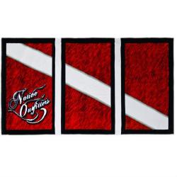 Beach Towel - Native Three Bar Dive Flag