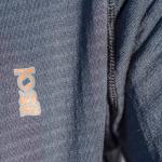 J2 MENS L/S TOP BLACK/GREY