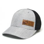 LOW PRO TRUCKER W/ LEATHER LOGO - GREY
