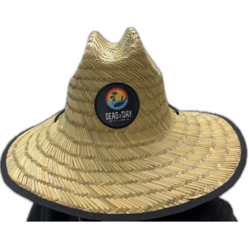 Seas The Day Scuba Straw Hat