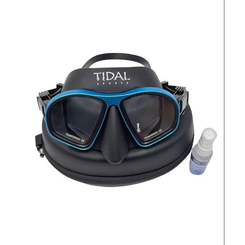 Black Mirrored Mask W/anti fog Tech