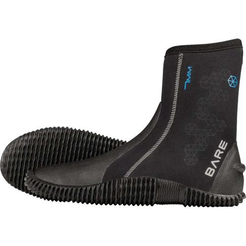 7mm S-Flex Boot, Black - 11