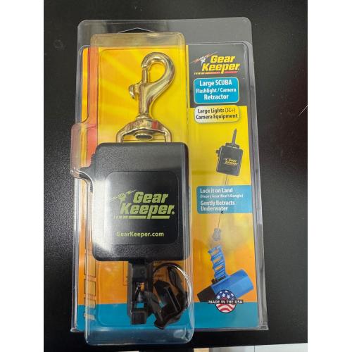 Large Scuba Flashlight/Camera Retractor