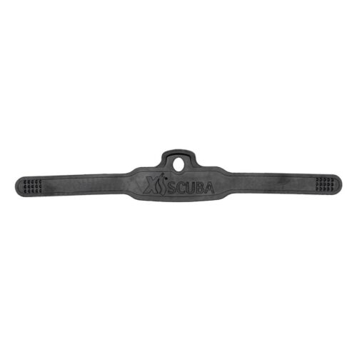 Fin Strap - Black Rubber