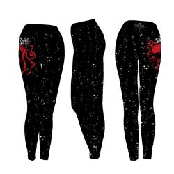 Black Coral Performance Leggings-M