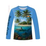 KORDRY SUBLINE SEAS THE DAY SCUBA SHIRT