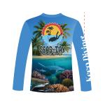 KORDRY SUBLINE SEAS THE DAY SCUBA SHIRT