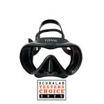 Black Mirrored Mask W/anti fog Tech