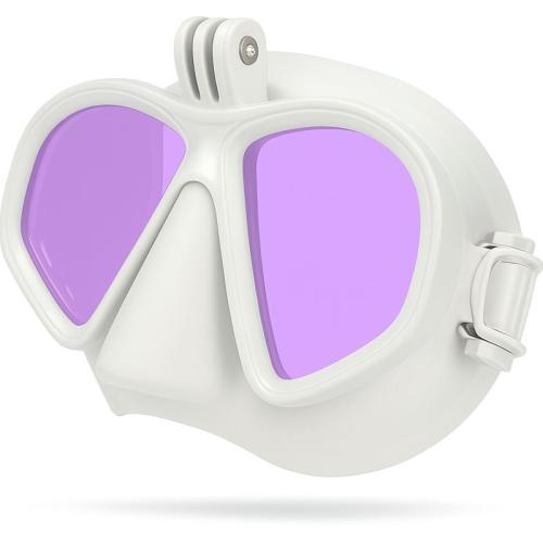 MASK, MV3 ACTION, WHITE, ULTRA CLEAR WITH ARC