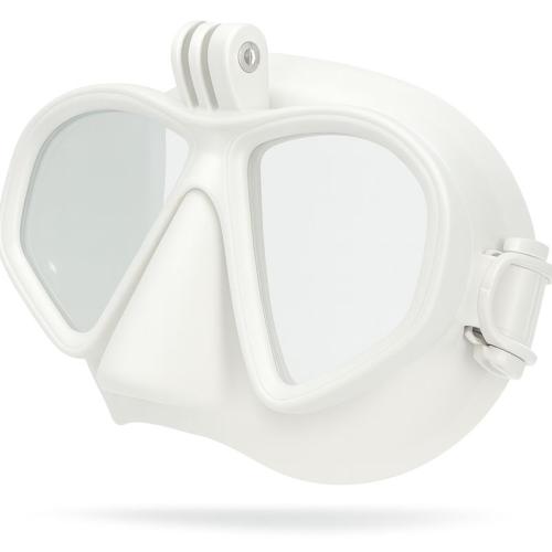 MASK, MV3 ACTION,WHITE, ULTRA CLEAR