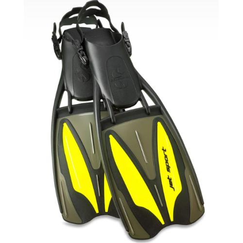 Jet Sport Adjustable - Black/Gray/Yellow - Small