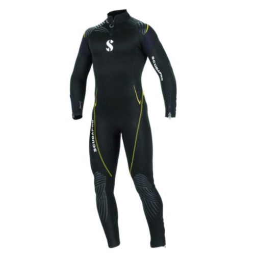 Definition Steamer 3mm Men's - Black / Yellow - LS