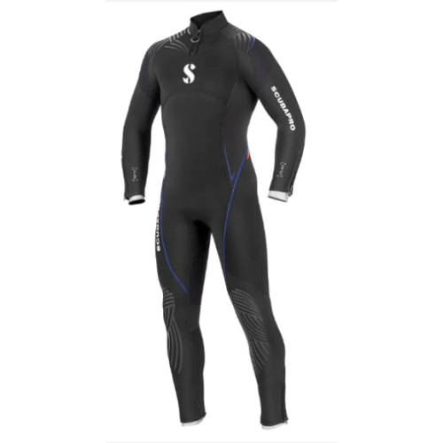 Definition Steamer 7mm Men's - Black/Blue - Medium