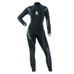 Definition Steamer 5mm Women's - Black / Turquoise - LS