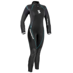 Definition Steamer 7mm Women's - Black / Turquoise - Small