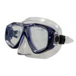 Vieux Blue Dive Mask