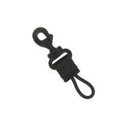 Edge Bungee Octo Keeper w-Clip Black
