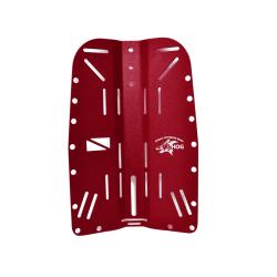 Hog Aluminum Backplate Red