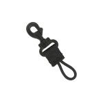 Edge Bungee Octo Keeper w-Clip Black