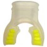 Edge Soft Bite Mouthpieces Clear Yellow