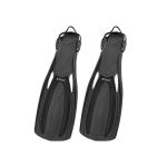 Edge Flex Fin Large Black