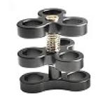 ALUMINUM BALL JOINT CLAMP (FOR 3 BALL JOINT ARMS) FOR ORCA TORCH