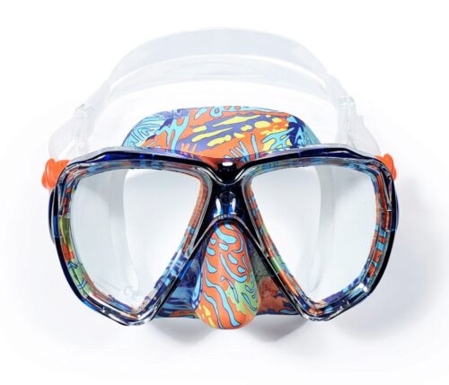 Cyclops II Kids Double Lens Mask, Clown Fish