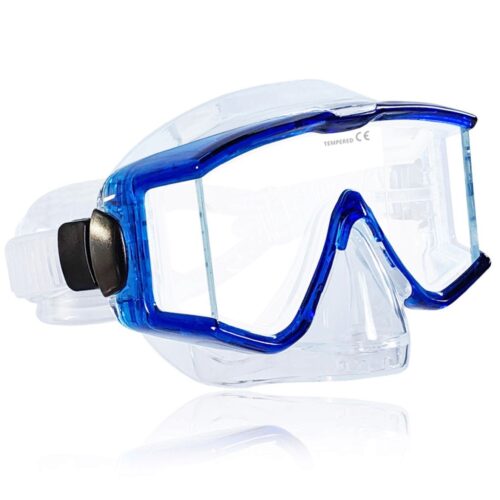 Single Lens Panoramic Mask w/Purge, T.Blue
