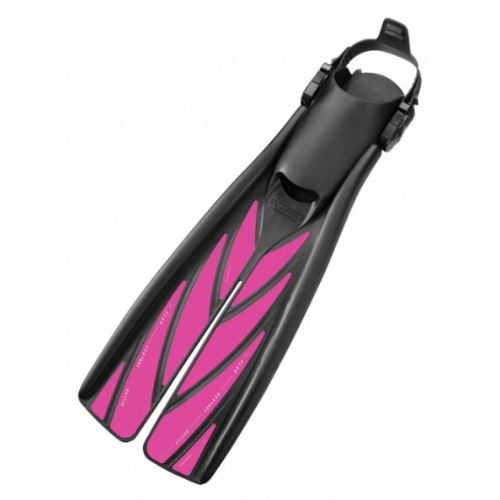 Splitfin, Open Heel, Pink Medium