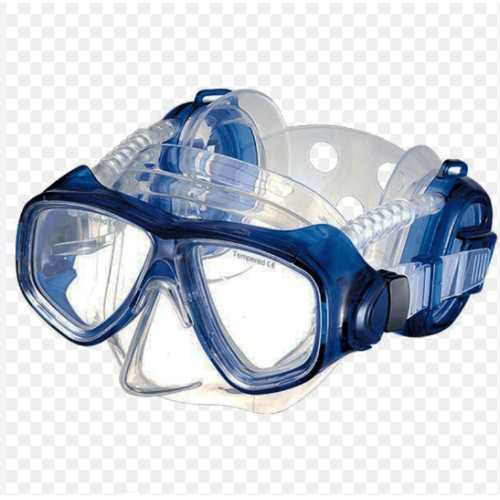 IST Pro Ear Pressure Equalization Mask Clear Blue