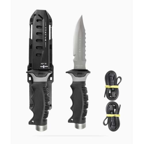 100% TITANIUM FULL SIZE W/POINTED TIP BLADE