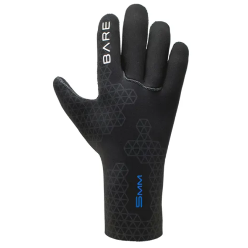 5mm S-Flex Glove, Black - 2XS
