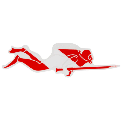 SPEAR FISHERMAN OCEAN STICKER