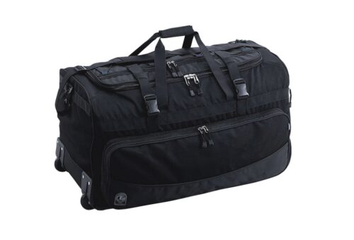 ROLLER DUFFLE BAG, BLACK