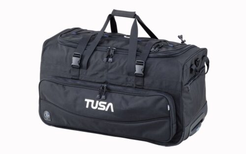 ROLLER DUFFLE BAG, BLACK