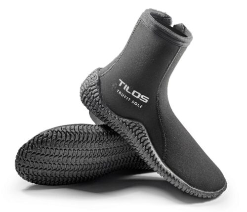 TILOS 3mm Titanium Zip Trufit Boot