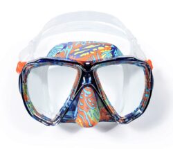 Cyclops II Kids Double Lens Mask, Clown Fish