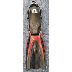 HYFLEX SWITCH FIN EXTRA LARGE METALLIC DARK RED