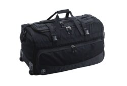 ROLLER DUFFLE BAG, BLACK