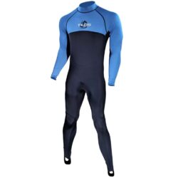 XL, 6oz Unisex Skin Suit, Heather Marine