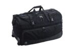ROLLER DUFFLE BAG, BLACK