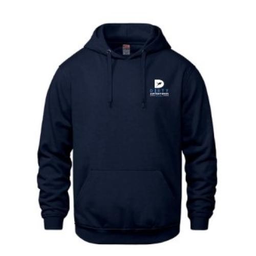 Hoodie, Mens, Blue, Small