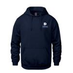 Hoodie, Mens, Blue, Medium