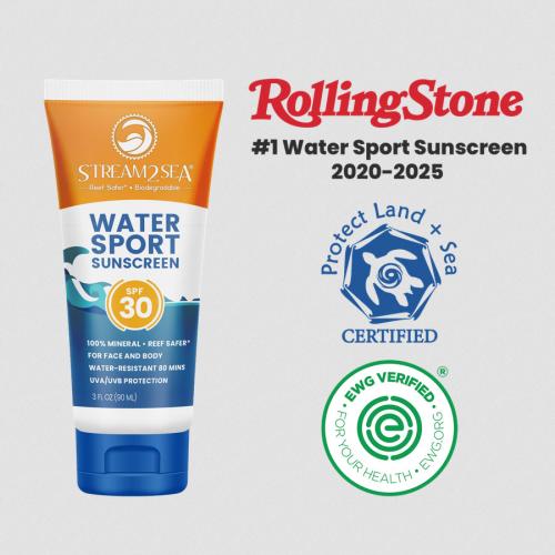 Stream2Sea Water Sport Sunscreen - SPF 30 3oz