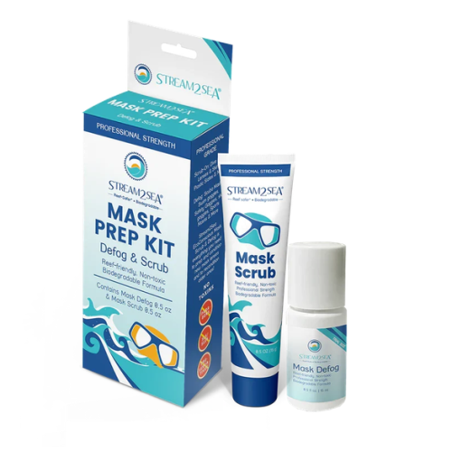 Stream2Sea Mask Prep Kit - Defog & Scrub 2 Pcs