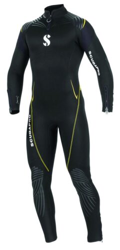 Scubapro Definition Steamer Scuba Diving Wetsuit, 3MM Men Back Zip Neoprene