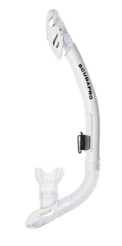 Scubapro Fusion Dry Snorkel, White