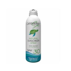 CARIBBEAN SOL Natural SPF 30 Mineral Spray 6oz