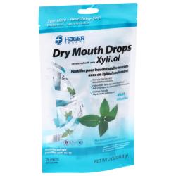 Diver Dry Mouth Drops - Mint (1 bag - 24 pieces per bag)
